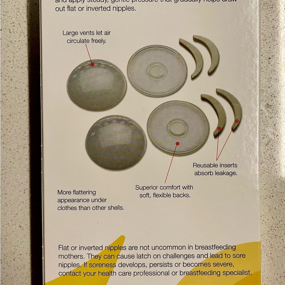 Medela Soft Shells for Inverted Nipples - Picture 2 of 2